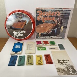 VTG 1972 Dealer's Choice. Parker Brothers Of The Fun Group At General Mills Game
